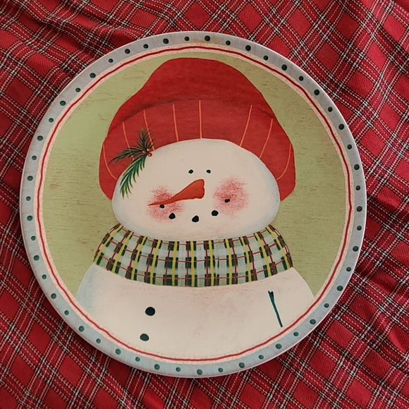 Oneida Frosty Folks Salad/Dessert Plate Box Set of 4 cute - Picture 7 of 9
